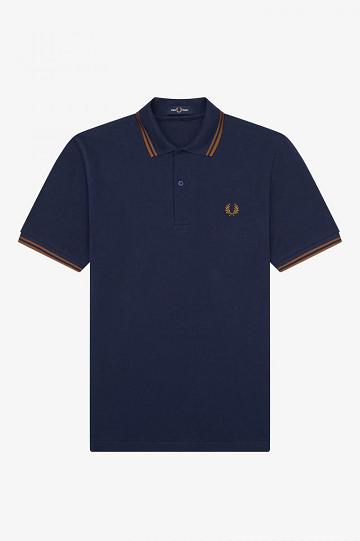 Pánské Polo Triko Fred Perry M12 Tmavě Šedé | CZ 1675TCEV